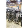 Image 2 : 4 - VERSACART DOUBLE BASKET BLACK METAL EXPRESS SHOPPING CARTS