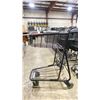 Image 3 : 4- VERSACART SINGLE BASKET BLACK METAL EXPRESS SHOPPING CARTS