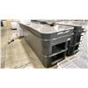 Image 2 : PAN-OSTON RETAIL CHECKOUT COUNTER WITH CONVEYOR APPROX 112"L X 30.5"D X 37.5"H
