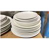 Image 4 : 4 STACKS OF ASSORTED NIKKO, COSTA NOVA, & FORTESSA PLATES / PASTA BOWLS