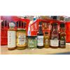 Image 2 : BIN OF ASSORTED SAUCES, DIPS & SPICES