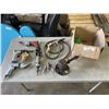 Image 1 : ASSORTED AIR POWER TOOLS, CHISELS NIPPER ETC