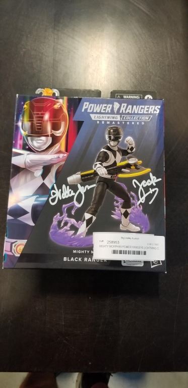 MIGHTY MORPHIN POWER RANGERS LIGHTNING COLLECTION REMASTERED BLACK ...