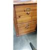 Image 1 : OAK 2 DRAWER FILE CABINET
