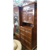 Image 1 : VINTAGE 4 PIECE WARDROBE WITH MIRROR DOOR AND DRESSER