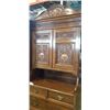 Image 2 : VINTAGE 4 PIECE WARDROBE WITH MIRROR DOOR AND DRESSER