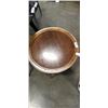 Image 2 : MID CENTURY DELICRAFT TRIPOD WALNUT SIDE TABLE