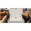 Image 2 : WALL MOUNTED DROP DOWN WORK DESK STORAGE