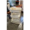 Image 1 : ROLLING 3 TIER METAL ORGANIZER