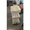 Image 2 : ROLLING 3 TIER METAL ORGANIZER
