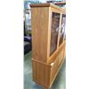Image 8 : CANADIAN MADE TEAK SERVING CABINET WITH SLIDING DOORS