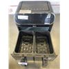 Image 2 : ULTIMA COSA 8.5QT DIGITAL DUAL ZONE AIR FRYER - TESTED WORKING