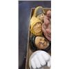 Image 2 : COLLECTIBLE BOSSONS HEADS, VASE AND FIST SCULPTURE ETC