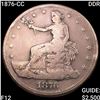 Image 1 : 1876-CC DDR Silver Trade Dollar NICELY CIRCULATED