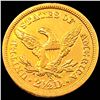 Image 2 : 1869-S $2.50 Gold Quarter Eagle CHOICE AU