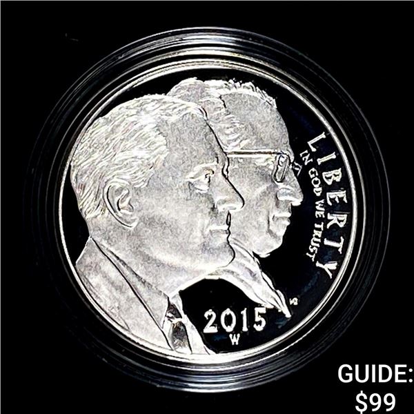 2015 US Mint March of Dimes Silver Dollar