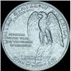 Image 2 : 1925 Silver Stone Mountain Half Dollar GEM BU