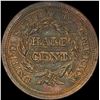 Image 2 : 1857 Braided Hair Half Cent UNCIRCULATED
