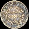 Image 2 : 1842-O Seated Lib Silver Half Dime Nice Toning NEARLY UNC