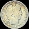 Image 1 : 1892 Silver Barber Half Dollar NICELY CIRCULATED
