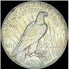 Image 2 : 1927 Peace Silver Dollar Nice Toning CLOSELY UNC