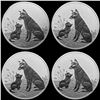 Image 2 : [4Coins] 2022 $2 Silver DingoCoins GEM PROOF