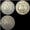 Image 2 : [3 Cons]1883-1904 Morgan Silver Dollar LIGHTLY CIRCULATED