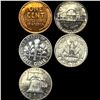 Image 2 : [5Coins] 1957 Proof Set GEM PROOF