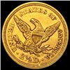 Image 2 : 1853 $2.50 Gold Quarter Eagle UNCIRCULATED