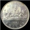 Image 2 : 1961 Canada Dollar UNCIRCULATED