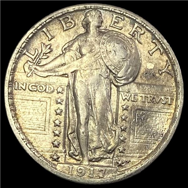 1917 Standing Liberty Quarter NEARLY UNCIRCULATED