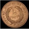 Image 2 : 1865 Copper Two-Cent Piece CHOICE AU