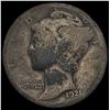 Image 1 : 1921 Silver Mercury Dime NICELY CIRCULATED
