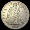 Image 1 : 1872 Silver Seated Liberty Dollar ABOUT UNCIRCULATED