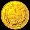Image 2 : 1868 Gold $1 Indian Head Type 3 CLOSELY UNCIRCULATED