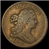 Image 1 : 1808 Draped Bust Half Cent NICELY CIRCULATED