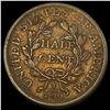 Image 2 : 1808 Draped Bust Half Cent NICELY CIRCULATED