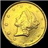 Image 1 : 1851 Type 1 Gold $1 Liberty Head HIGH GRADE