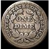 Image 2 : 1844 Seated Liberty Dime NICELY CIRCULATED