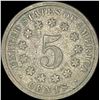 Image 2 : 1871 Shield Nickel NICELY CIRCULATED