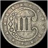 Image 2 : 1852 Silver Three-Cent Piece LIGHTLY CIRCULATED