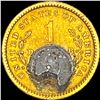 Image 2 : 1849-1854 Gold $1 Liberty Head Type 1 HIGH GRADE