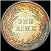 Image 2 : 1900-S Toned Silver Barber Dime CLOSELY UNCIRCULATED