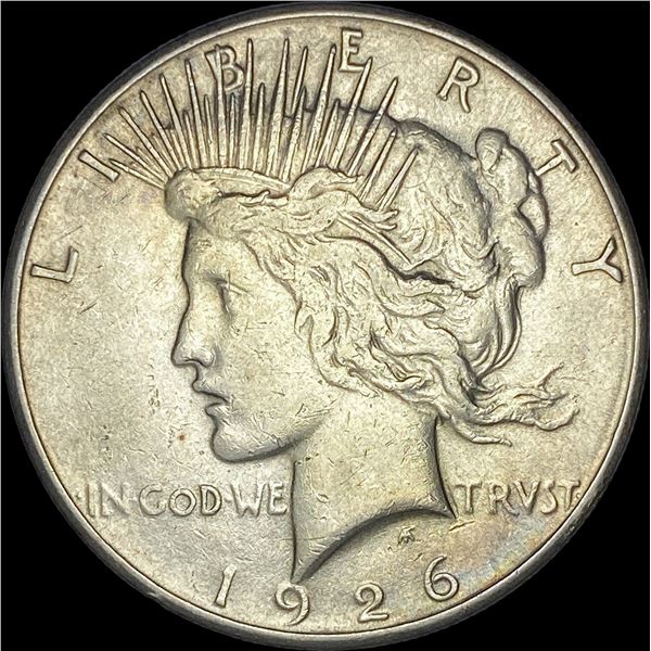 1926-S Silver Peace Dollar CLOSELY UNCIRCULATED