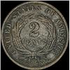 Image 2 : 1864 Copper 2 Cents HIGH GRADE