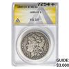 1889-CC Morgan Silver Dollar ANACS VG10