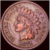 1871 Indian Head Cent CLOSELY UNCIRCULATED