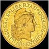 Image 1 : 1884 Gold 5 Pesos .2334oz Argentina UNC