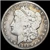 Image 1 : 1892-CC Silver Morgan Dollar NICELY  CIRCULATED