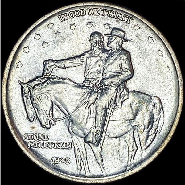 1925 Stone Mountain Silver Half Dollar HIGH GRADE